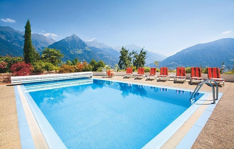 Pension Zum Burggraefler Schenna Bagian luar foto